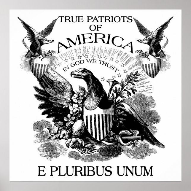 E Pluribus Unum Poster (Framsidan)