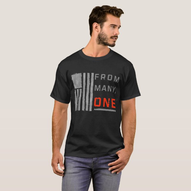 E Pluribus Unum Tee (Hel framsida)