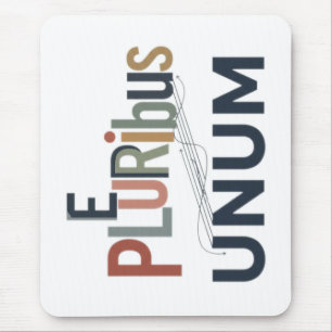 "E Pluribus Unum" - Utformning för enhet Musmatta