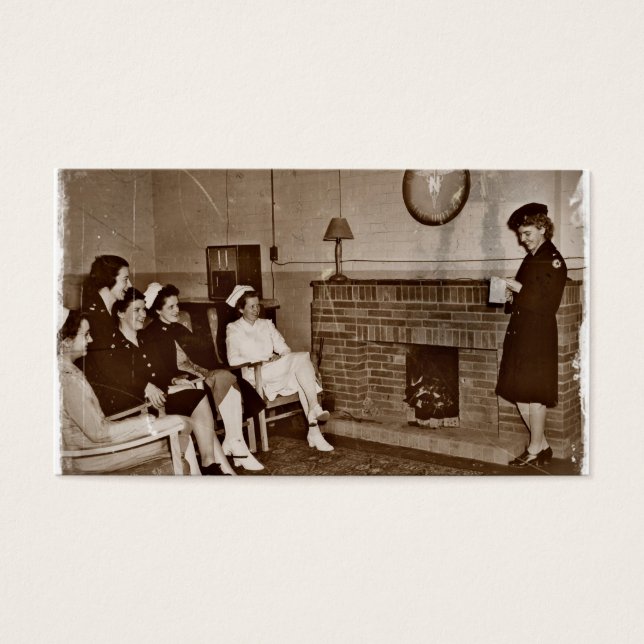 E-post från Home WWII Visitkort (Framsidan)