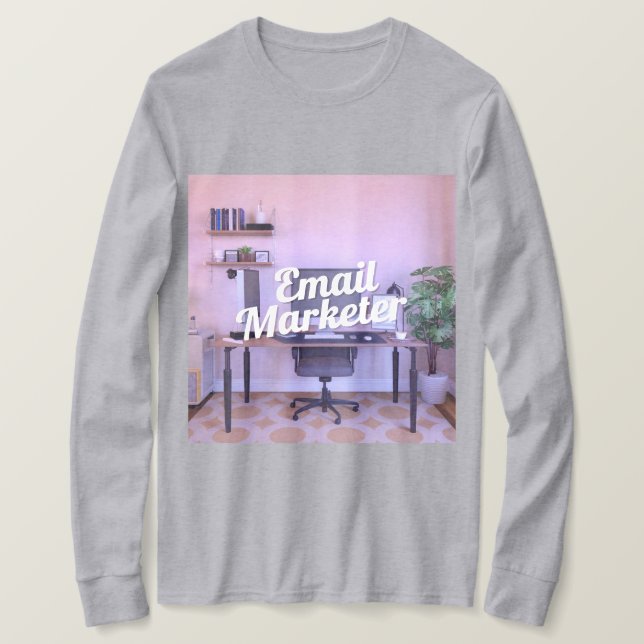 E-post Marketer Career T-Shirt (Design framsida)