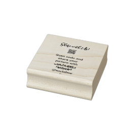 e-postadress för bild-skanning med QR-kod Stämpel