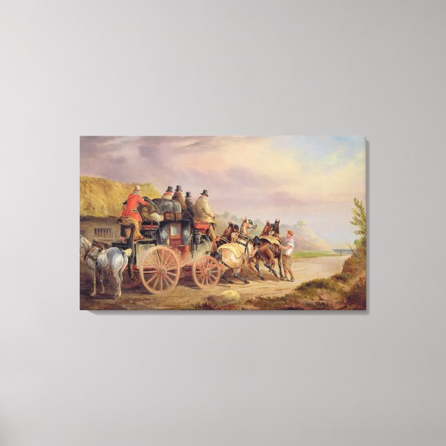 E-postbussar på väg: 'Quicksilver' Devonp Canvastryck (Framsida)