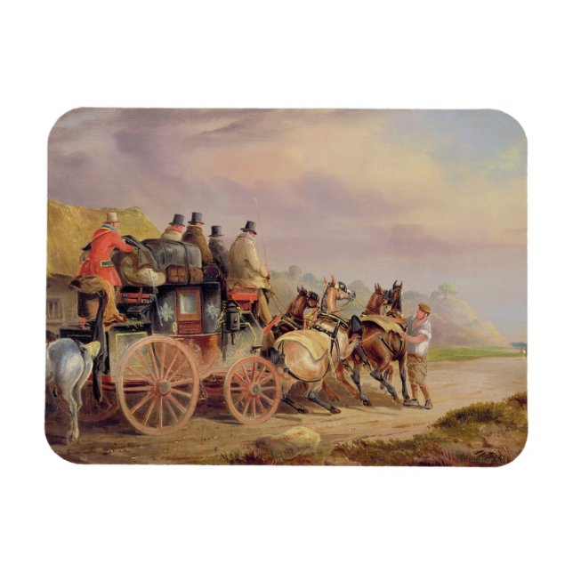 E-postbussar på väg: 'Quicksilver' Devonp Magnet (Horisontell)