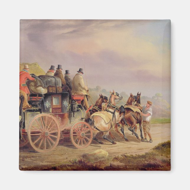 E-postbussar på väg: 'Quicksilver' Devonp Magnet (Framsidan)