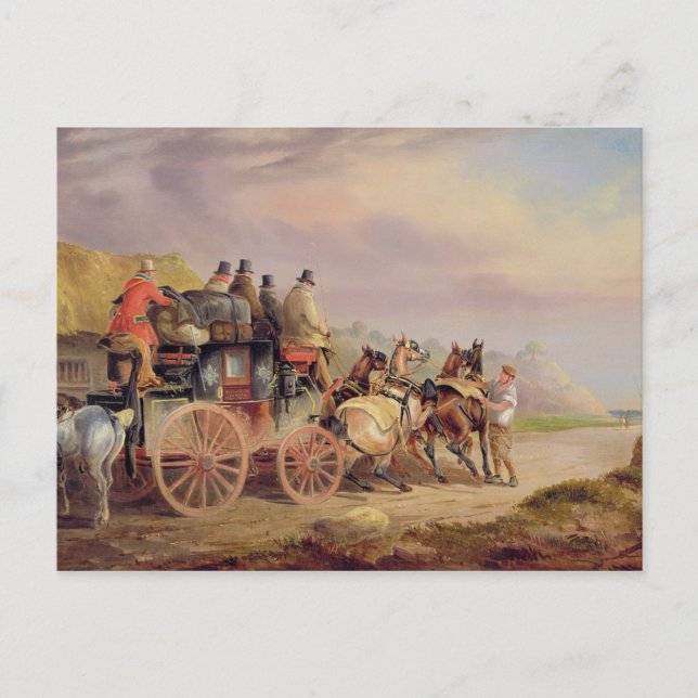 E-postbussar på väg: 'Quicksilver' Devonp Vykort (Framsida)