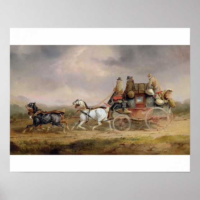 E-postbussar på väg: Royalet Louth-London M Poster (Framsidan)