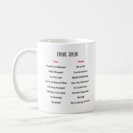 E-posten talar översättaremuggen kaffemugg