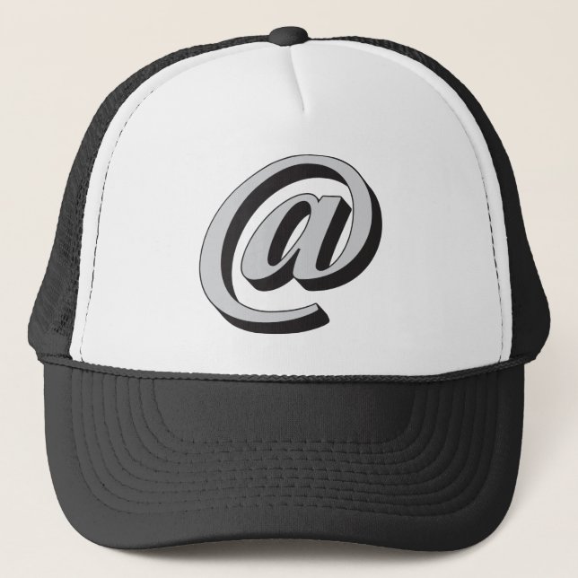 E-postsymbol 3D Truckerkeps (Framsida)