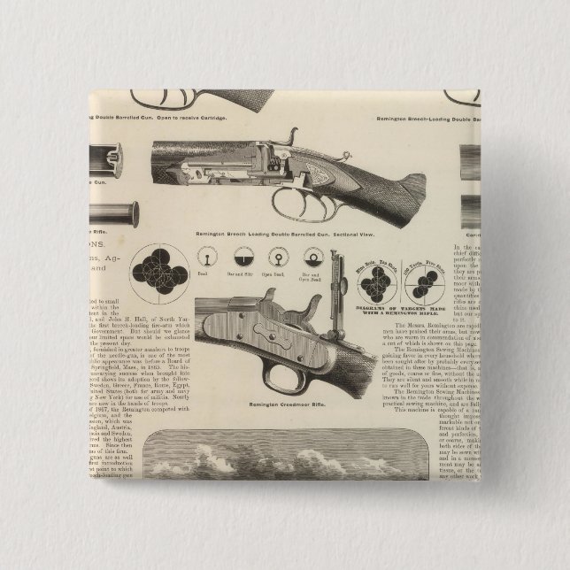 E Remington och Sons Knapp (Framsida)