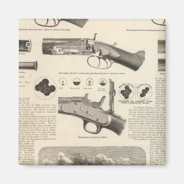 E Remington och Sons Magnet (Framsidan)