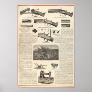 E Remington och Sons Poster