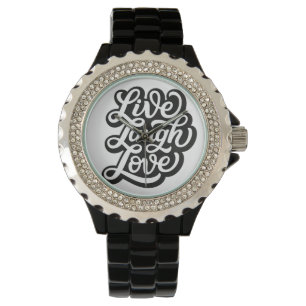 E Se Live Kärlek Laugh Women's Watch Armbandsur