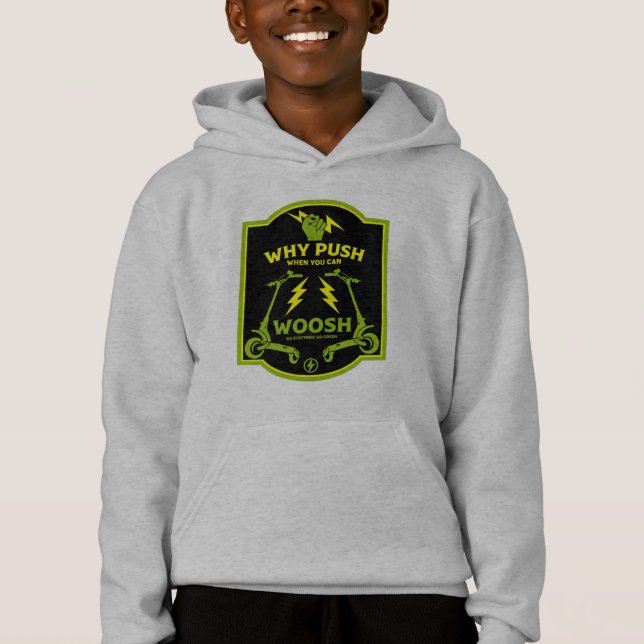 E-skotrar T Shirt (Framsida)
