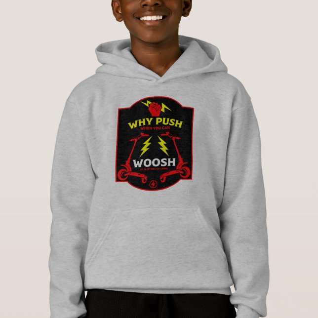 E-skotrar T Shirt (Framsida)