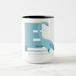 E som Elasmosaurus Mugg