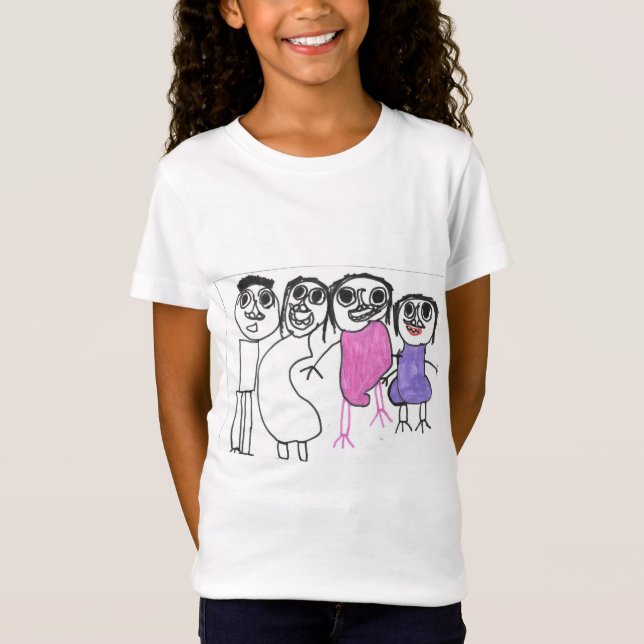 E Spark-familjen T Shirt (Framsida)