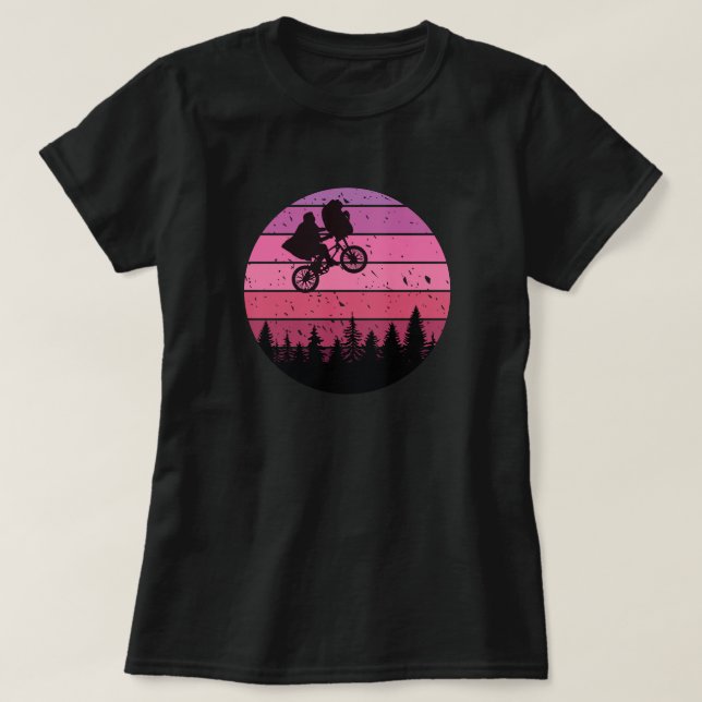E.T. Extra marksänd - klassisk film 1980-talet T Shirt (Design framsida)
