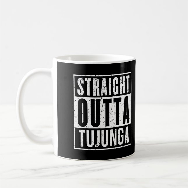 E.T.T. extra på land, rakt ut ur Tujunga Kaffemugg (Vänster)