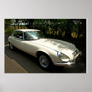 E-Typ jaguar Poster