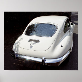 E-typ Jaguar Poster