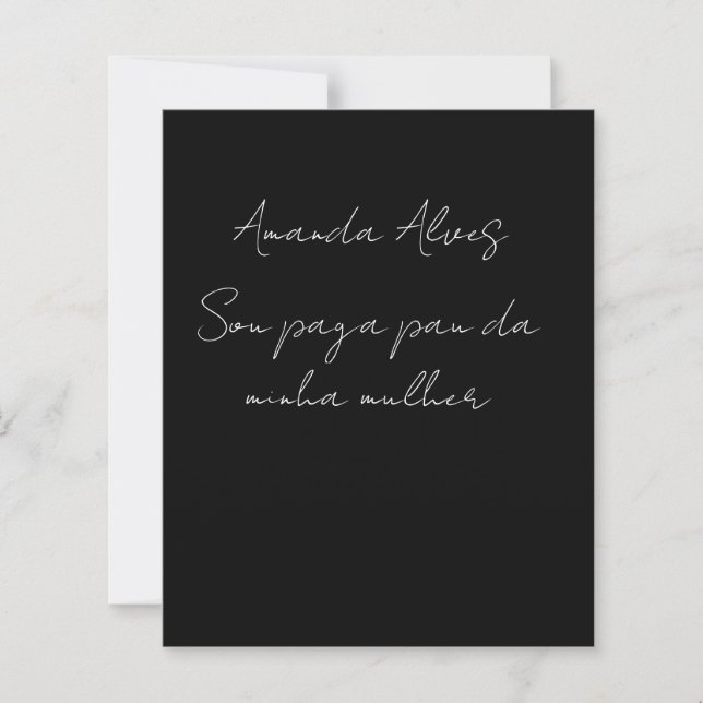 e uma blusabem romantico pro namorado cor preta (Framsida)