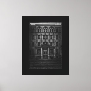 E.W. Gillett Building nr 1 med kant Canvastryck