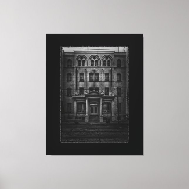 E.W. Gillett Building nr 1 med kant Canvastryck (Framsida)