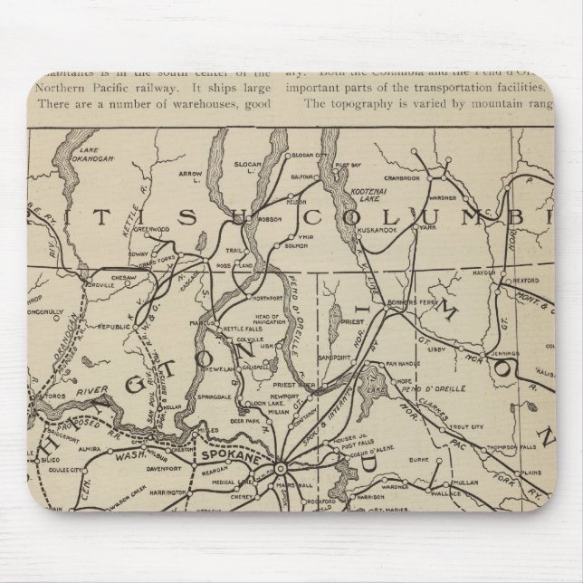 E Washington Idaho Musmatta (Framsidan)