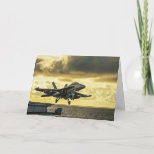 Ea18g startförbud för growler fighter jet kort
