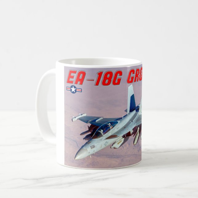 EA-18G GROWLER KAFFEMUGG (Framsida vänster)