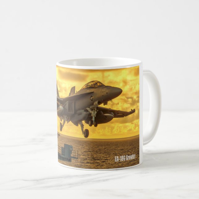 EA-18G GROWLER KAFFEMUGG (Framsida höger)