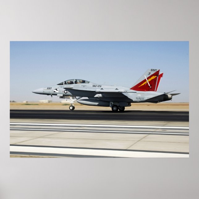EA-18G Growler Poster (Framsidan)