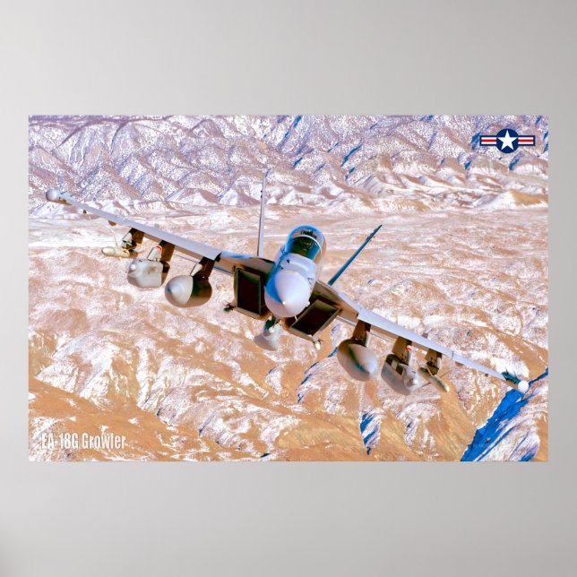 EA-18G GROWLER POSTER (Framsidan)