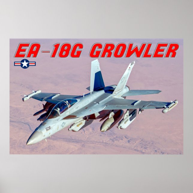 EA-18G GROWLER POSTER (Framsidan)