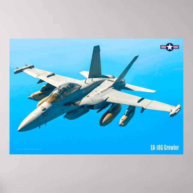 EA-18G GROWLER POSTER (Framsidan)