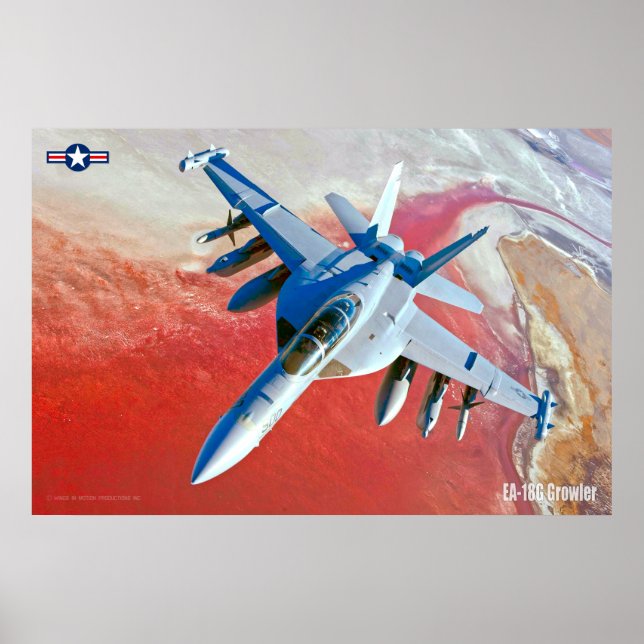EA-18G GROWLER POSTER (Framsidan)
