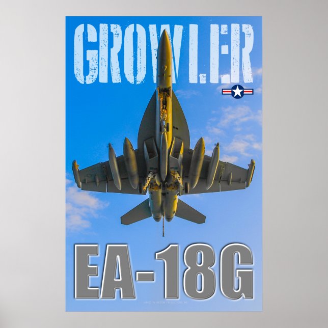 EA-18G GROWLER POSTER (Framsidan)