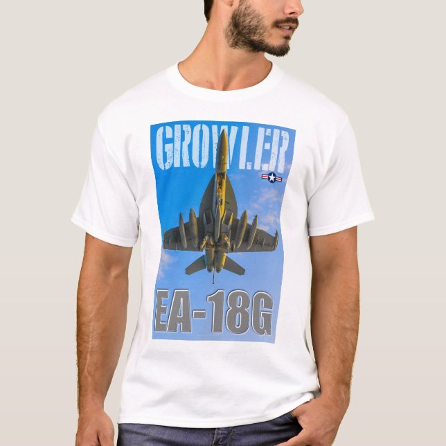 EA-18G GROWLER T SHIRT (Framsida)