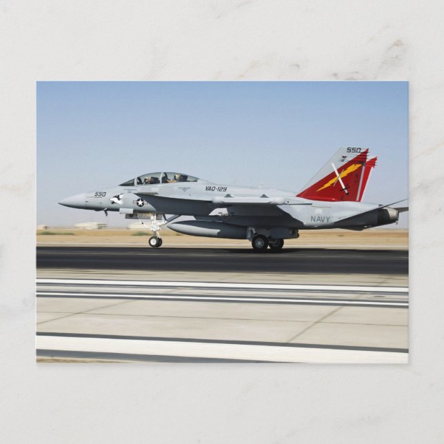 EA-18G Growler Vykort (Framsida)