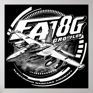 EA-18G Poster Poster med Growler