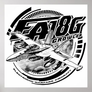 EA-18G Poster Poster med Growler