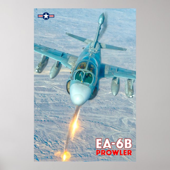 EA-6B PROWLER - FLARES! POSTER (Framsidan)