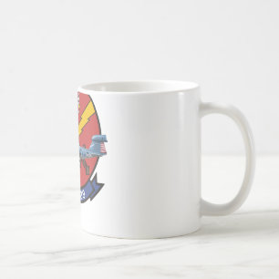 EA--6Bperson som stryker omkring Kaffemugg