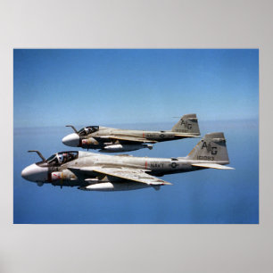 EA--6Bpersoner som stryker omkring Poster