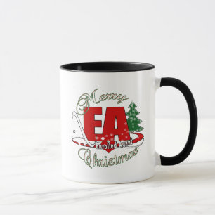 EA CHRISTMAS Enrollerad Agent Mugg