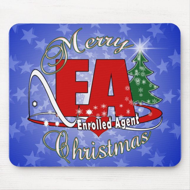 EA CHRISTMAS Enrollerad Agent Musmatta (Framsidan)
