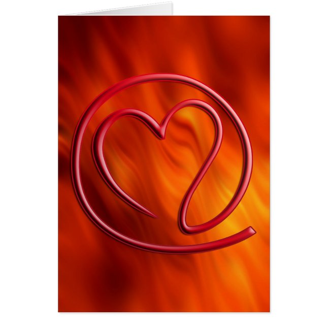 eA i l 4 y o | Brödröd Hälsningskort (Framsidan)