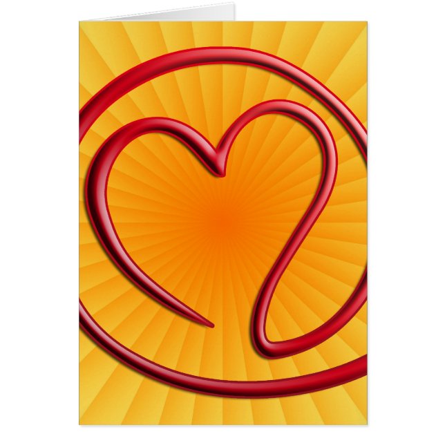 eA i l 4 y o | gult radiell Hälsningskort (Framsidan)