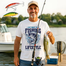 ea Life Graphic Tee for Anglers & Ocean Älskare